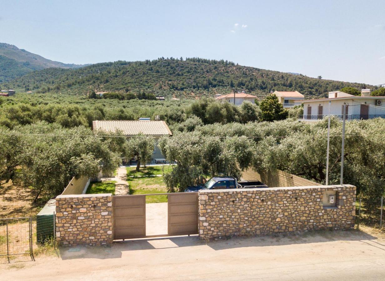 Villa 4 You Iliopetra Skala Sotiros Luaran gambar