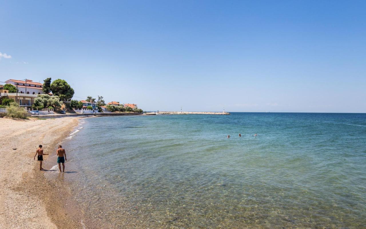 Villa 4 You Iliopetra Skala Sotiros Luaran gambar